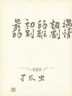 最初的相遇最后的别离剧情简介