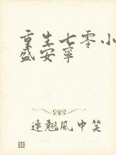 重生七零小辣媳盛安宁