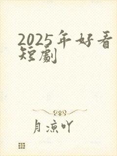 2025年好看短剧