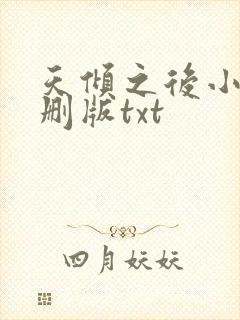 天倾之后小说未删版txt