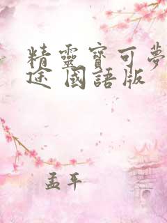 精灵宝可梦 旅途 国语版