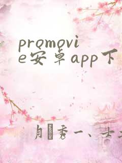 promovie安卓app下载