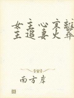 女主心寒离开男主追妻火葬场现言