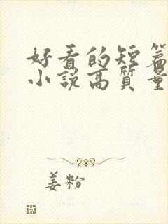 好看的短篇言情小说高质量文笔好