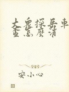 大众探岳车况检查怎么消