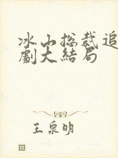 冰山总裁追妻短剧大结局