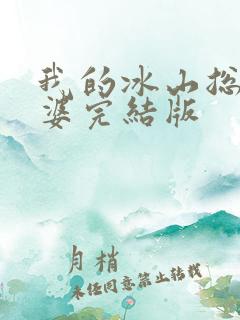 我的冰山总裁老婆完结版
