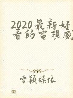 2020最新好看的电视剧排行榜前十名