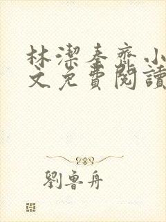 林洁秦齐小说全文免费阅读最新章节