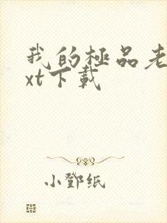 我的极品老婆txt下载