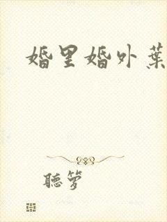 婚里婚外叶晓井