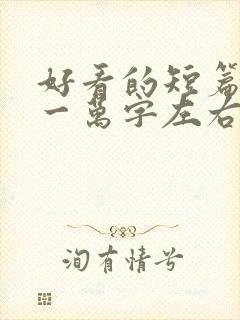 好看的短篇小说一万字左右