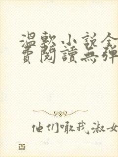 温软小说全文免费阅读无弹窗