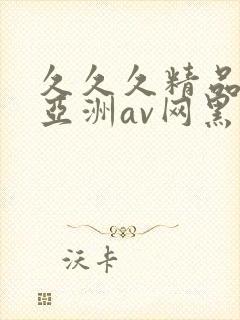 久久久精品国产亚洲av网黑人