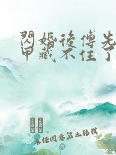 闪婚后傅先生马甲藏不住了 视频