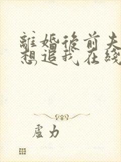 离婚后前夫总是想追我在线阅读全文