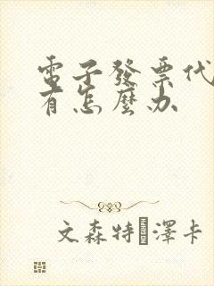 电子发票代码没有怎么办