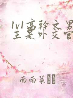 1v1高干文男主是外交官的小说