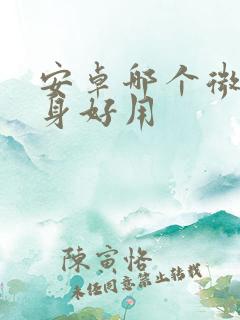 安卓哪个微信分身好用