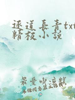 逐道长青txt精校小说