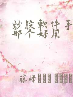 炒股软件手机版哪个好用