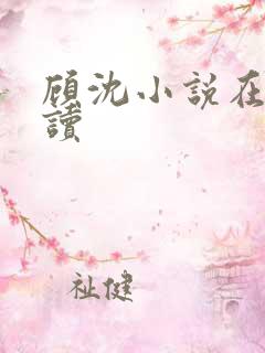 顾沈小说在线阅读