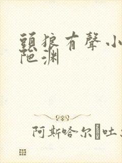 头狼有声小说头陀渊