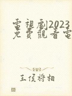 电视剧2023免费观看电视剧大全在线观看