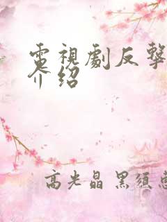 电视剧反击剧情介绍