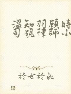 温知羽顾时允霍司砚律师小说第十章