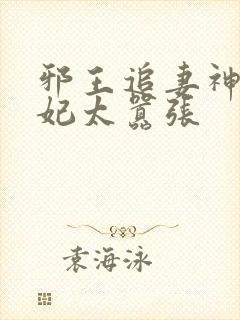 邪王追妻神医狂妃太嚣张