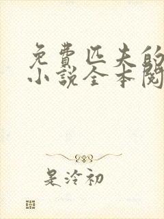 免费匹夫的逆袭小说全本阅读全文