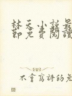 林天小说最新章节免费阅读全文