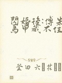 闪婚后:傅先生马甲藏不住了傅廷修