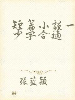 短篇小说一般多少字合适