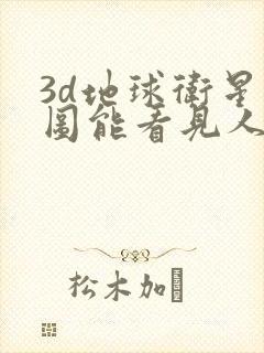 3d地球卫星地图能看见人的软件