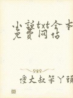 小说txt全本免费网站