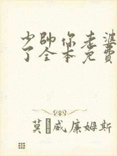 少帅你老婆又跑了全本免费小说