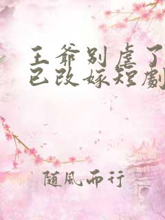 王爷别虐了王妃已改嫁短剧