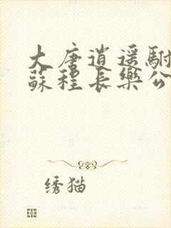 大唐逍遥驸马爷苏程长乐公主