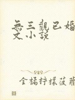 无三观已婚出轨文小说