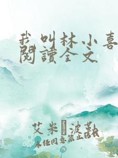 我叫林小喜免费阅读全文