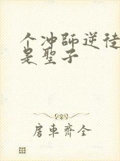 个冲师逆徒才不是圣子