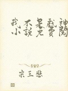 我不是戏神三九小说免费阅读