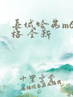 长城哈弗m6价格 全新