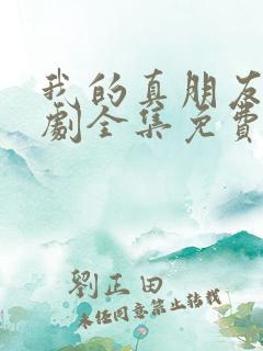 我的真朋友电视剧全集免费观看