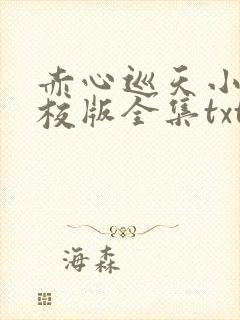 赤心巡天小说精校版全集txt