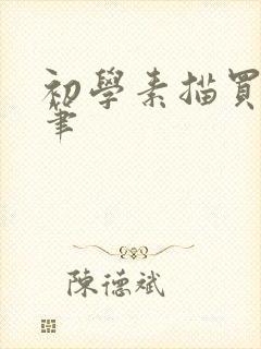 初学素描买什么笔