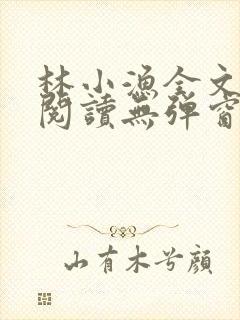 林小渔全文免费阅读无弹窗