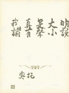 我真是大明星尝谕有声小说